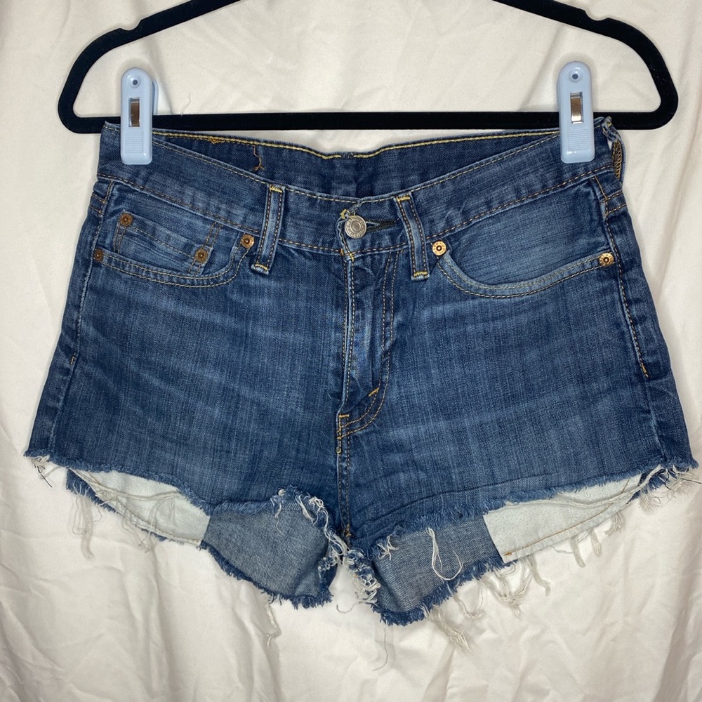 Levi denim shorts